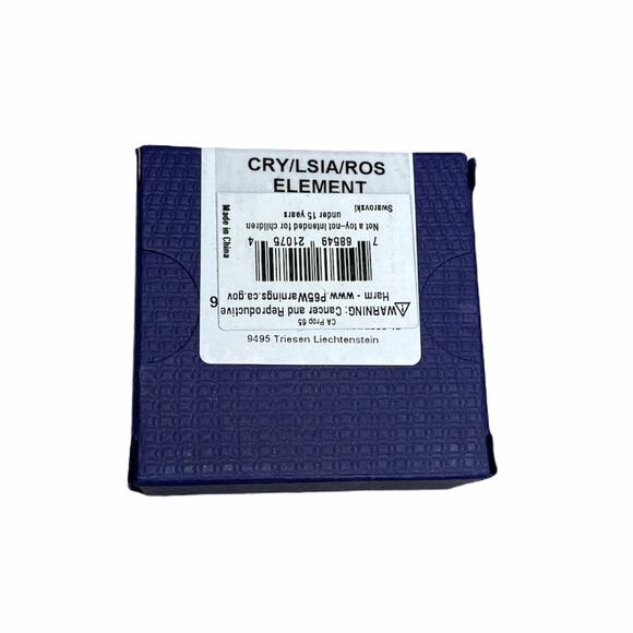 Swarovski Crystal Remix Collection Charm Arrow, White, Rose Gold Plating 5441402 - Picture 3 of 3